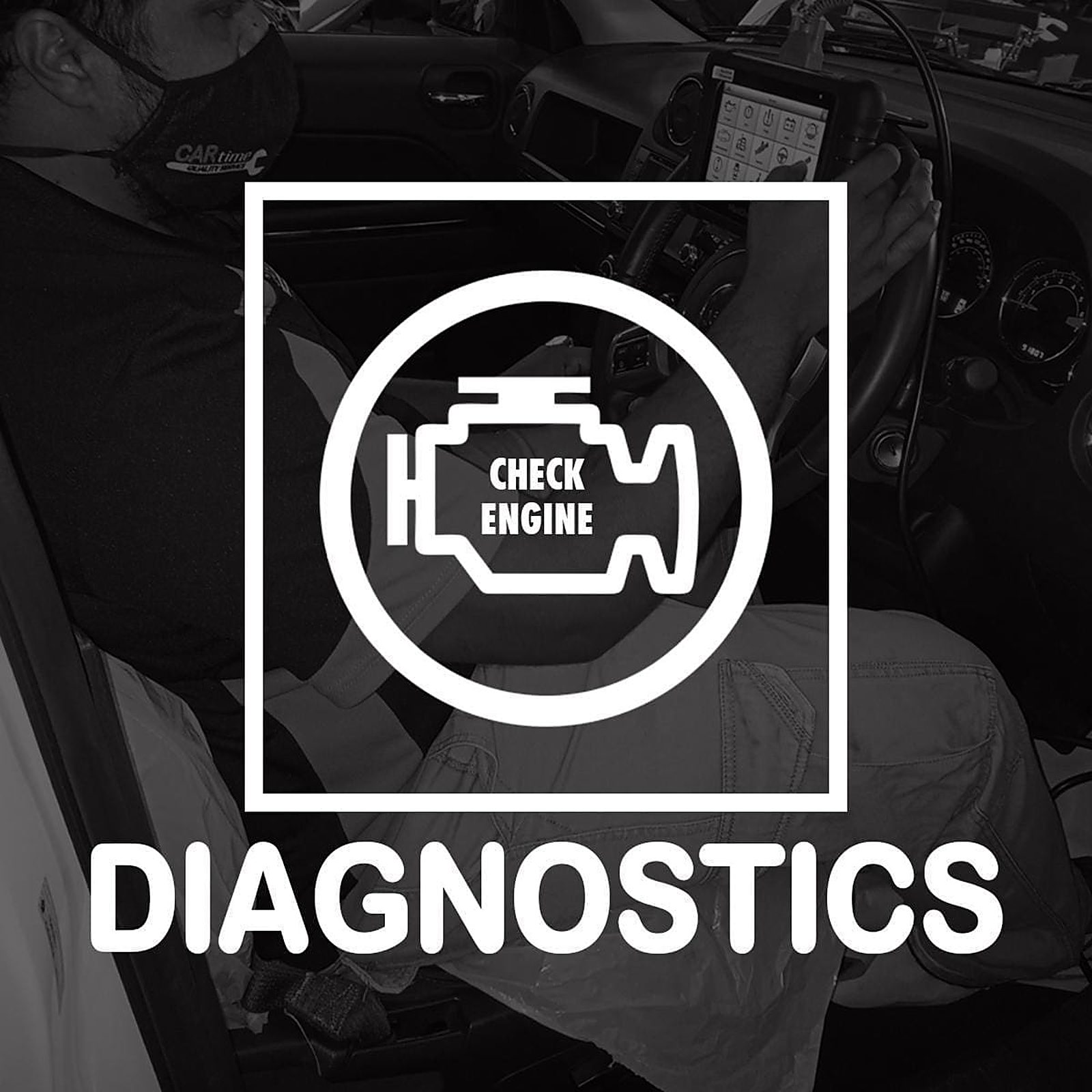 CARtime branded image from the CARtime car service centre network